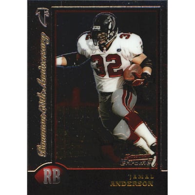1998 Bowman Chrome Golden Anniversary #77 Jamal Anderson