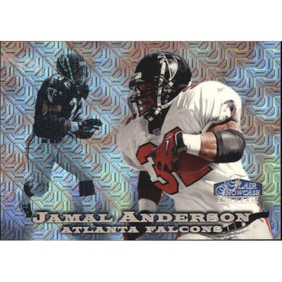 1998 Flair Showcase Row 0 #55 Jamal Anderson