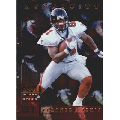 1998 Leaf Rookies and Stars Longevity #111 Terance Mathis