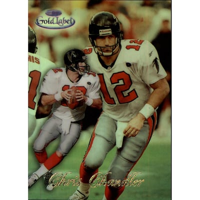 1998 Topps Gold Label Class 3 Black #53 Chris Chandler