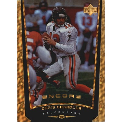 1998 Upper Deck Encore F/X #31 Chris Chandler
