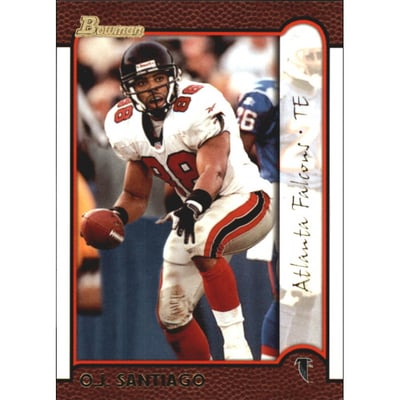 1999 Bowman Gold #54 O.J. Santiago