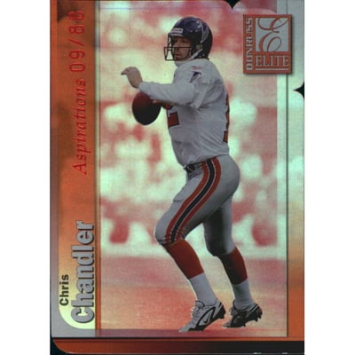 1999 Donruss Elite Aspirations #112 Chris Chandler/88