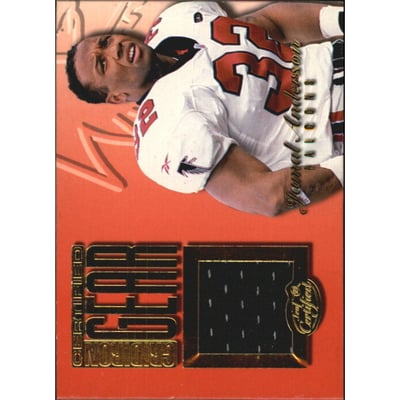 1999 Leaf Certified Gridiron Gear #JA32 Jamal Anderson