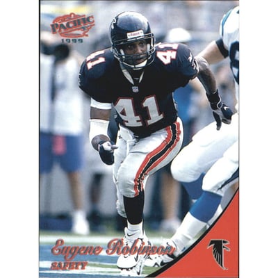 1999 Pacific Platinum Blue #24 Eugene Robinson