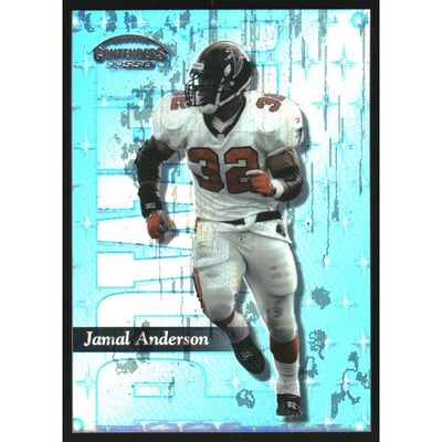 1999 Playoff Contenders SSD Power Blue #53 Jamal Anderson