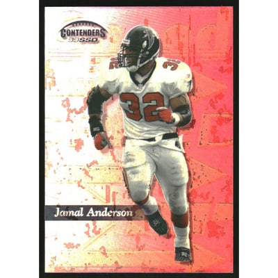 1999 Playoff Contenders SSD Speed Red #53 Jamal Anderson