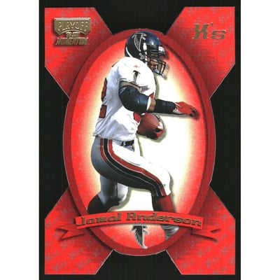 1999 Playoff Momentum SSD X's #102 Jamal Anderson