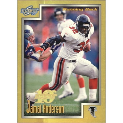 1999 Score Artist's Proofs #80 Jamal Anderson