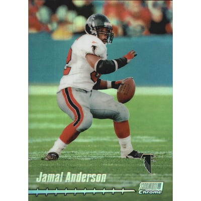 1999 Stadium Club Chrome Refractors #15 Jamal Anderson