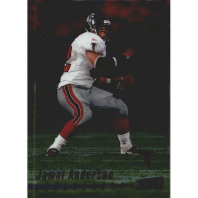 1999 Stadium Club One of a Kind #20 Jamal Anderson