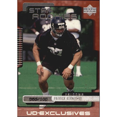 1999 Upper Deck Exclusives 100 #261 Patrick Kerney