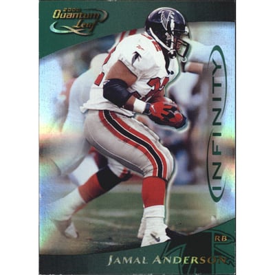 2000 Quantum Leaf Infinity Green #13 Jamal Anderson