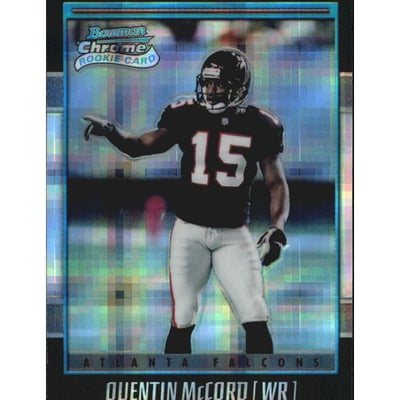 2001 Bowman Chrome Xfractors #201 Quentin McCord