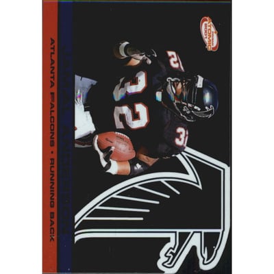 2001 Pacific Prism Atomic Blue #6 Jamal Anderson