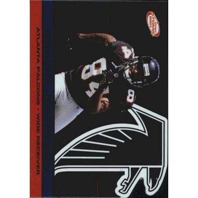 2001 Pacific Prism Atomic Blue #8 Shawn Jefferson