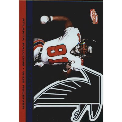 2001 Pacific Prism Atomic Blue #9 Terance Mathis