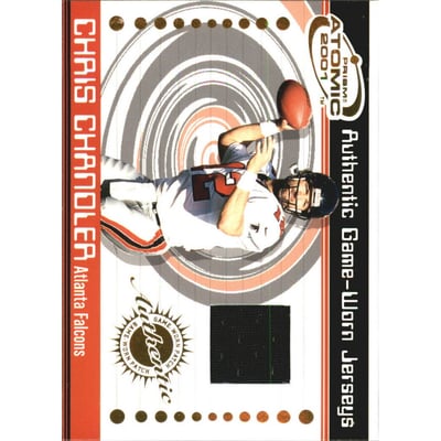 2001 Pacific Prism Atomic Jerseys #5 Chris Chandler