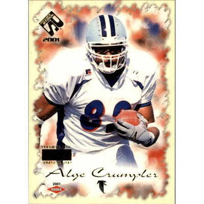 2001 Private Stock Premiere Date #103 Alge Crumpler