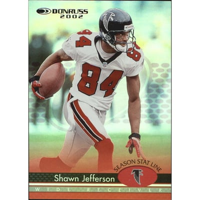 2002 Donruss Stat Line Season #6 Shawn Jefferson/48
