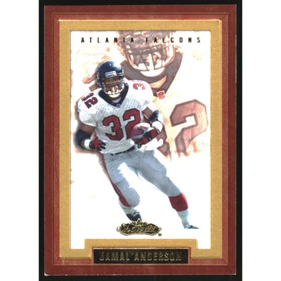2002 Fleer Showcase Legacy #32 Jamal Anderson