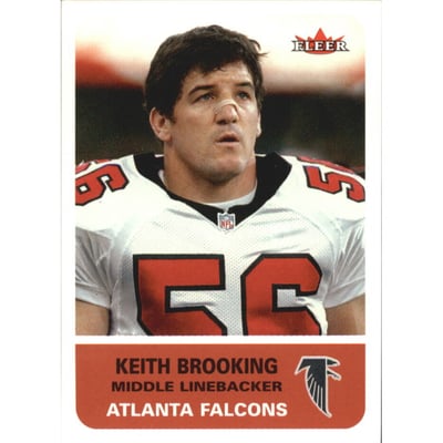 2002 Fleer Tradition Minis #159 Keith Brooking