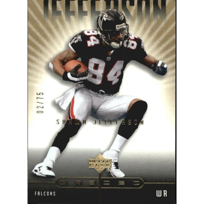 2002 UD Graded Gold #4 Shawn Jefferson