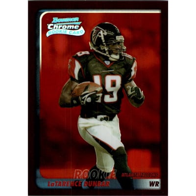 2003 Bowman Chrome Red Refractors #198 LaTarence Dunbar