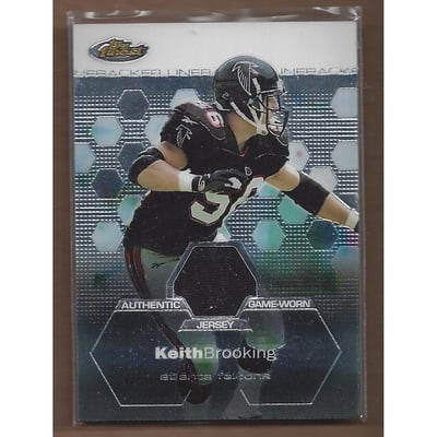 2003 Finest #118 Keith Brooking JSY C