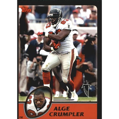 2003 Topps Black #28 Alge Crumpler