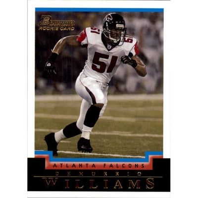 2004 Bowman Uncirculated White #253 Demorrio Williams