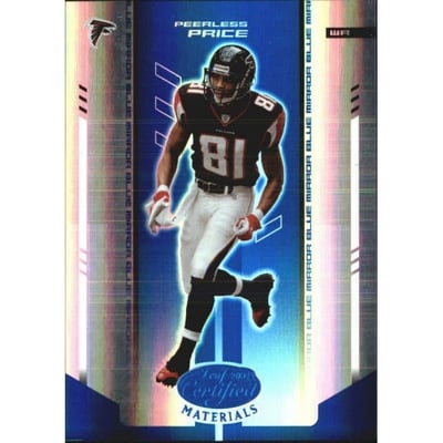 2004 Leaf Certified Materials Mirror Blue #6 Peerless Price