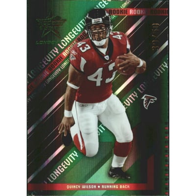 2004 Leaf Rookies and Stars Longevity Emerald #236 Quincy Wilson