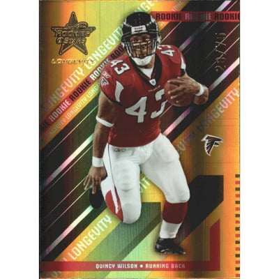 2004 Leaf Rookies and Stars Longevity Gold #236 Quincy Wilson