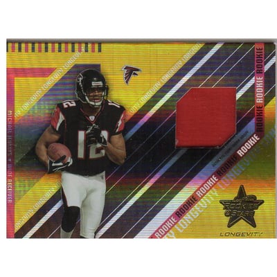 2004 Leaf Rookies and Stars Longevity Gold #254 Michael Jenkins JSY