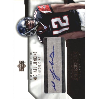 2004 UD Diamond Pro Sigs Signature Collection #SCMJ Michael Jenkins