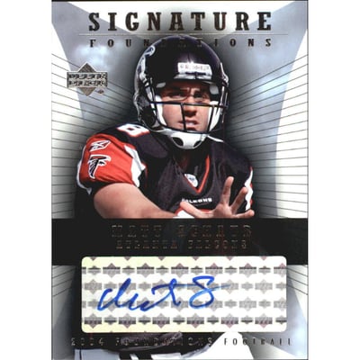 2004 Upper Deck Foundations Signature Foundations #SFMS Matt Schaub
