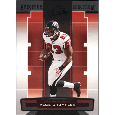 2005 Absolute Memorabilia Spectrum Black Retail #5 Alge Crumpler
