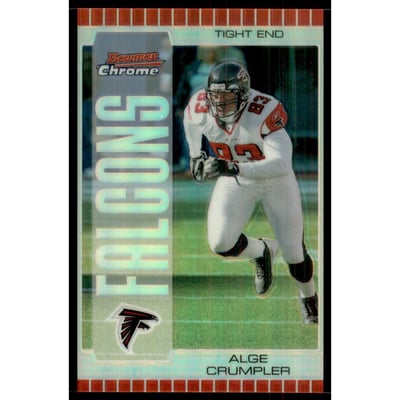 2005 Bowman Chrome Silver Refractors #65 Alge Crumpler