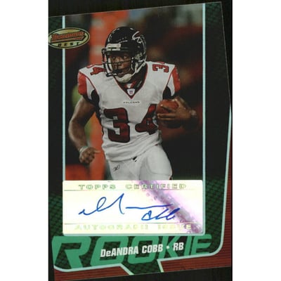 2005 Bowman's Best Green #142 Deandra Cobb AU