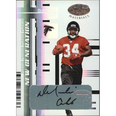 2005 Leaf Certified Materials Mirror White Signatures #190 Deandra Cobb/100