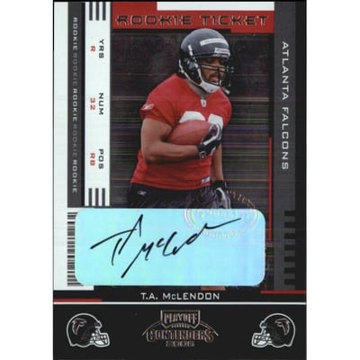 2005 Playoff Contenders #173 T.A. McLendon AU RC