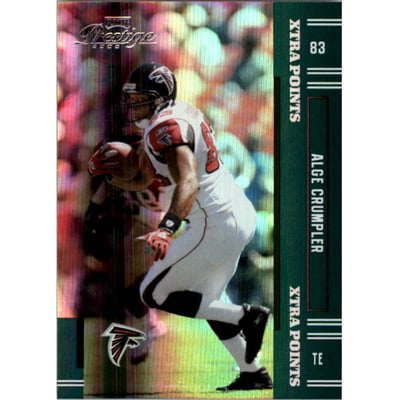 2005 Playoff Prestige Xtra Points Green #7 Alge Crumpler