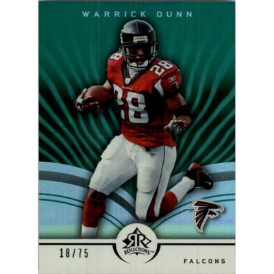 2005 Reflections Green #5 Warrick Dunn