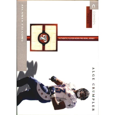 2005 Topps Pristine Personal Pieces Common #AC Alge Crumpler/750