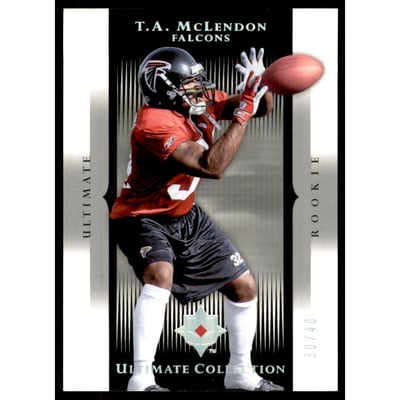 2005 Ultimate Collection Gold Holofoil #255 T.A. McLendon