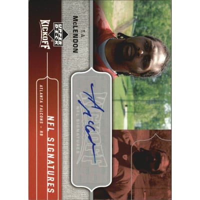 2005 Upper Deck Kickoff Autographs #KSTA T.A. McLendon