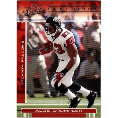 2006 Absolute Memorabilia Spectrum Silver Retail #6 Alge Crumpler
