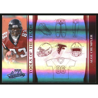 2006 Absolute Memorabilia Tools of the Trade Red Spectrum #TOT5 Alge Crumpler