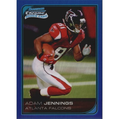 2006 Bowman Chrome Blue Refractors #74 Adam Jennings